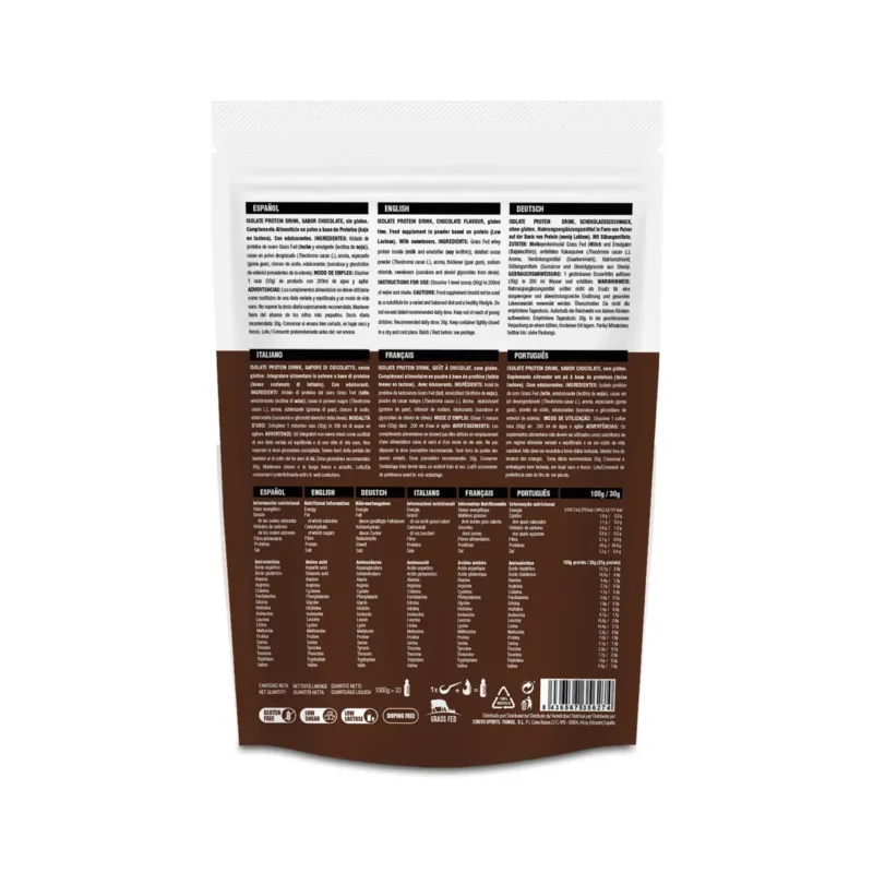 226ERS Isolate Protein Drink napój proteinowy (Czekolada) - 1 kg - obrazek 2