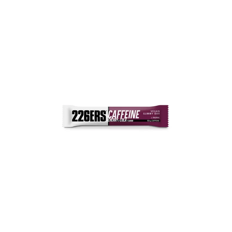 226ERS Vegan Gummy Bar Caffeine galaretka energetyczna z kofeiną (Wiśnia Cola) - 30 g