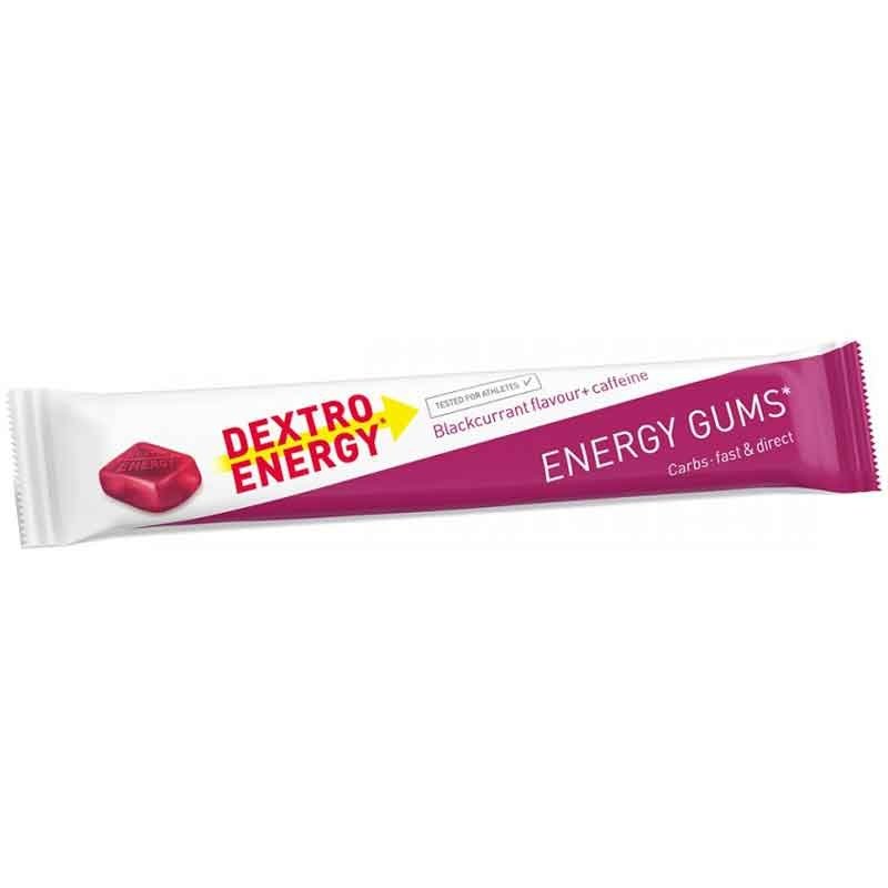 Dextro Energy Gums żelki energetyczne z kofeiną (Czarna Porzeczka) - 45 g