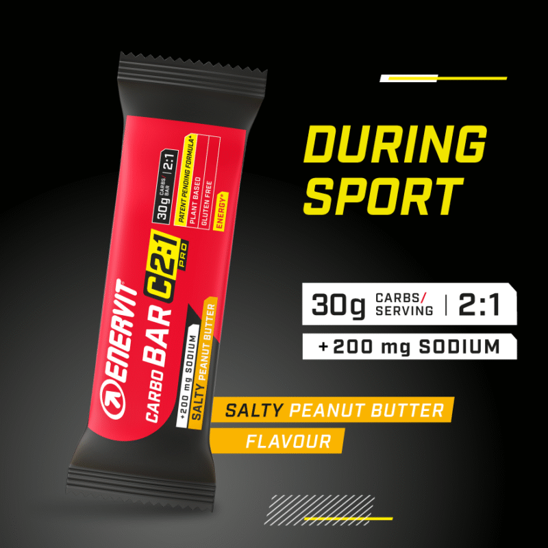 Enervit Carbo Bar C2:1PRO baton energetyczny (Masło Orzechowe) – 45 g - obrazek 3