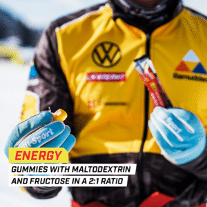 Enervit Carbo Chews C2:1PRO galaretki energetyczne (Pomarańcza) – 34 g (6 sztuk) - obrazek 5