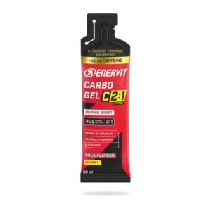 Enervit Carbo Gel C2:1PRO – żel energetyczny z kofeiną (Cola) – 60 ml