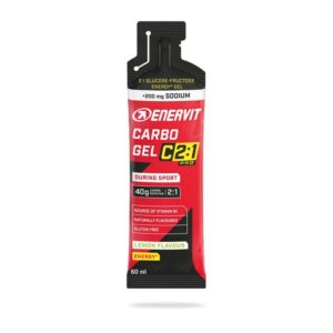 Enervit Carbo Gel C2:1PRO – żel energetyczny (Cytryna) – 60 ml