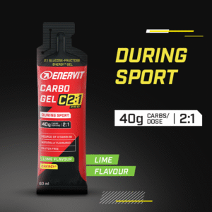 Enervit Carbo Gel C2:1PRO – żel energetyczny (Limonka) – 60 ml - obrazek 2