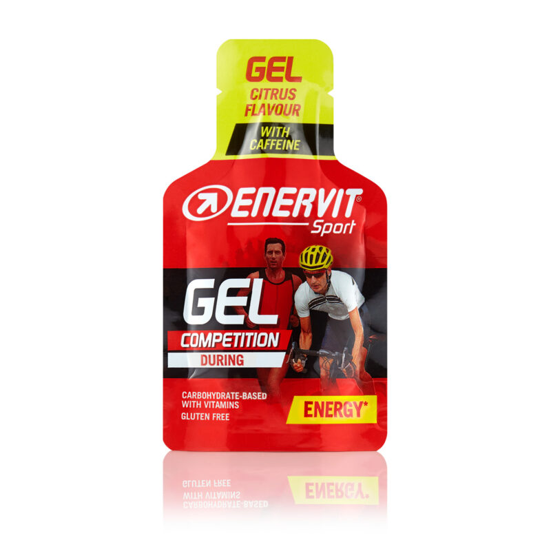 Enervit Sport Gel żel energetyczny z kofeiną (Owoce Cytrusowe) – 25 ml