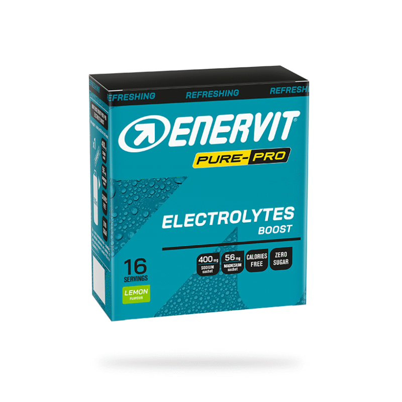 Enervit PurePro Electrolytes Boost  elektrolity (Cytryna) 16x4g (saszetki)