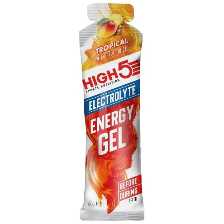 HIGH5 Electrolyte Energy Gel żel energetyczny (Owoce Tropikalne) – 60 g