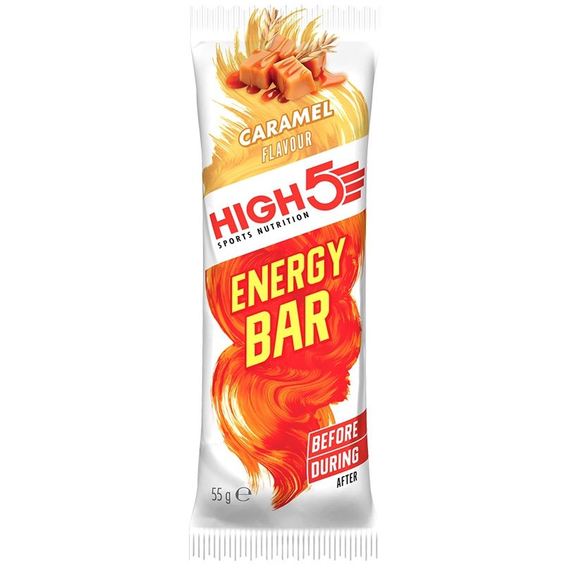 HIGH5 Energy Bar baton energetyczny (Karmel) – 55 g