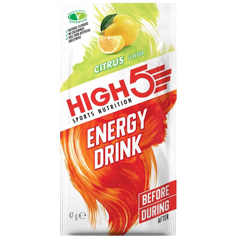 HIGH5 Energy Drink napój energetyczny (Owoce Cytrusowe) – 47 g