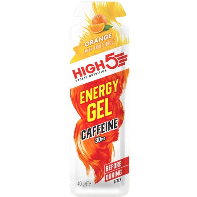 HIGH5 Energy Gel żel energetyczny z kofeiną (Pomarańcza) – 40 g