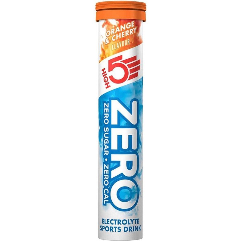 HIGH5 Zero elektrolity (Pomarańcza Wiśnia) – 20 tabletek