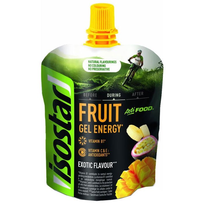 Isostar Actifood żel energetyczny (Owoce Egzotyczne) – 90 g