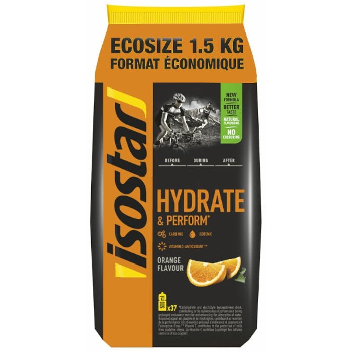 Isostar Hydrate & Perform napój izotoniczny (Pomarańcza) – 1,5 kg
