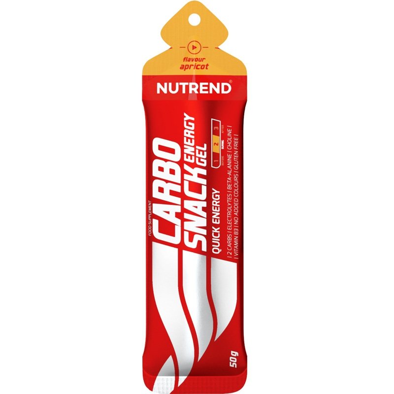 Nutrend CARBOSNACK żel energetyczny (Morela) – 50 g