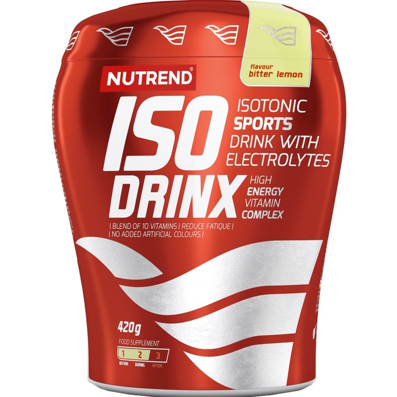Nutrend ISODRINX napój izotoniczny ( Gorzka Cytryna) – 420g