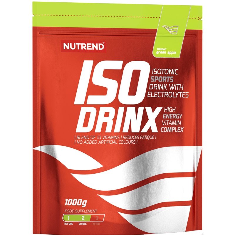 Nutrend ISODRINX napój izotoniczny (Zielone Jabłko) – 1 kg