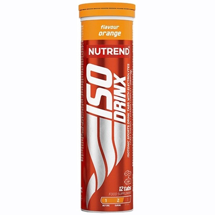 Nutrend ISODRINX Tabs napój izotoniczny (Pomarańcza) – 12 tabletek