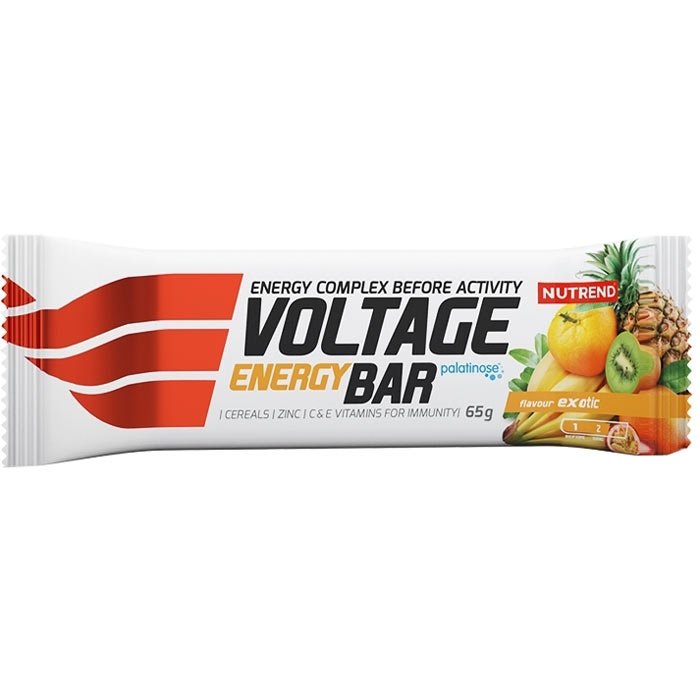 Nutrend Voltage Energy Bar baton energetyczny (Owoce Egzotyczne) – 65 g