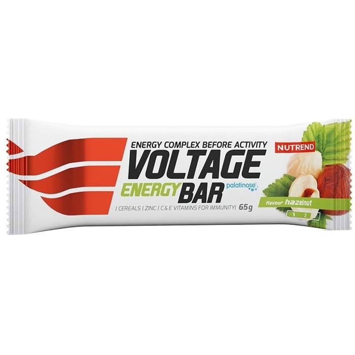 Nutrend Voltage Energy Bar baton energetyczny (Orzech Laskowy) – 65 g