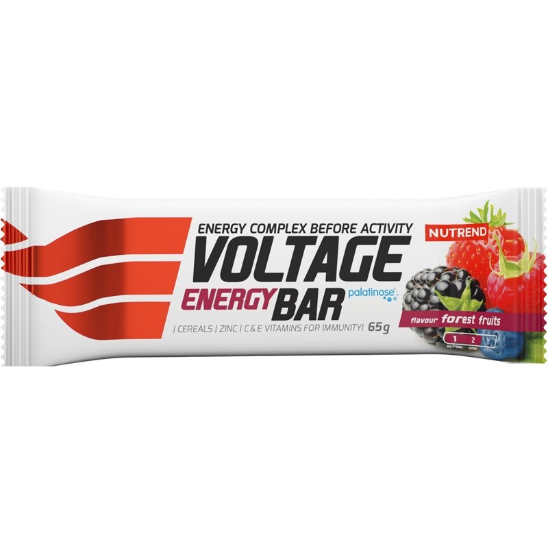 Nutrend Voltage Energy Bar baton energetyczny (Owoce Leśne) – 65 g