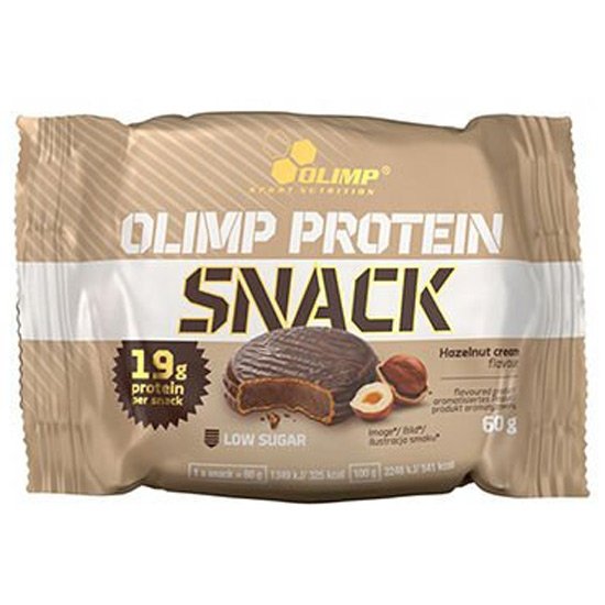 Olimp Protein Snack wafel proteinowy (Krem z Orzechów Laskowych) - 60 g
