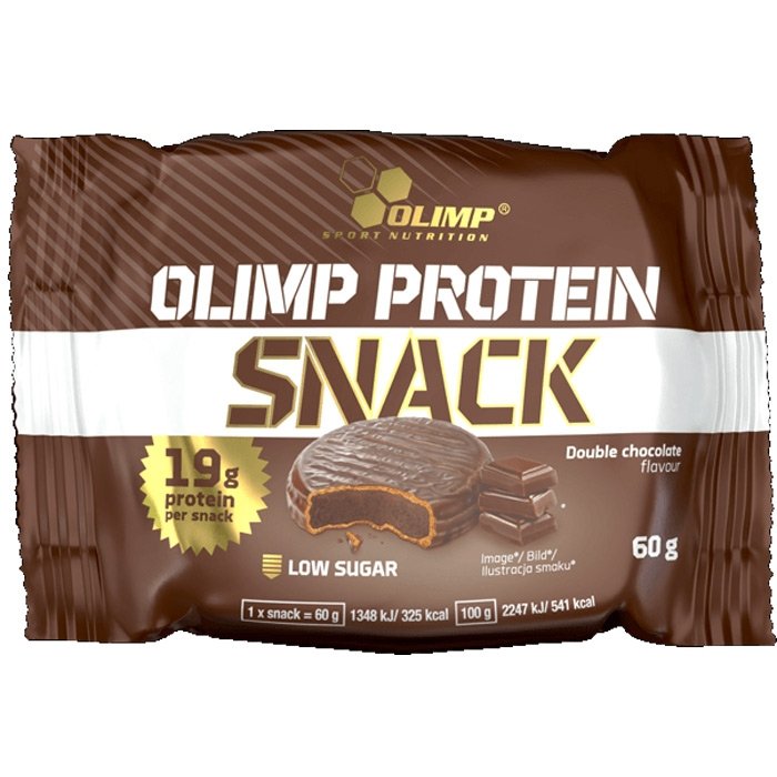 Olimp Protein Snack wafel proteinowy (Podwójna Czekolada) - 60 g