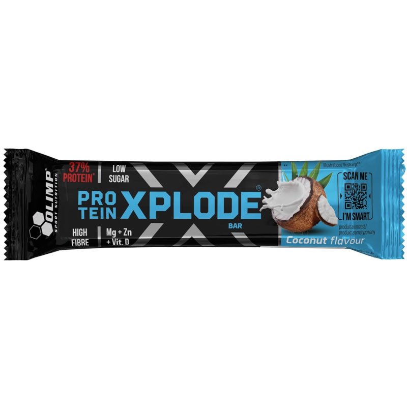 Olimp Protein Xplode Bar baton proteinowy (Kokos) - 40 g