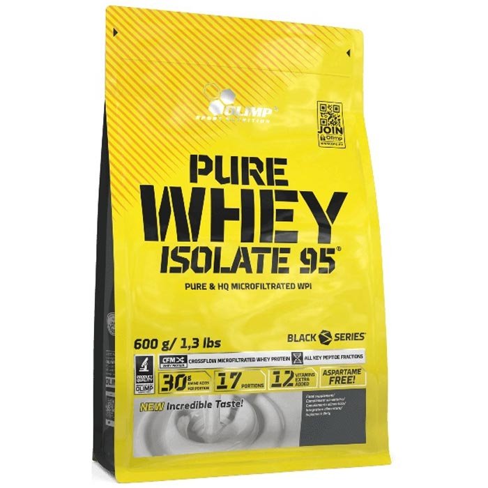 Olimp Pure Whey Isolate 95 izolat białka (Lody Waniliowe) - 600 g
