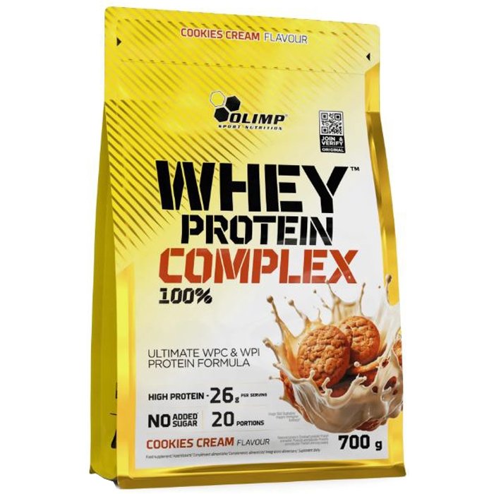 Olimp Whey Protein Complex 100% odżywka białkowa (Ciastko z Kremem) - 700 g