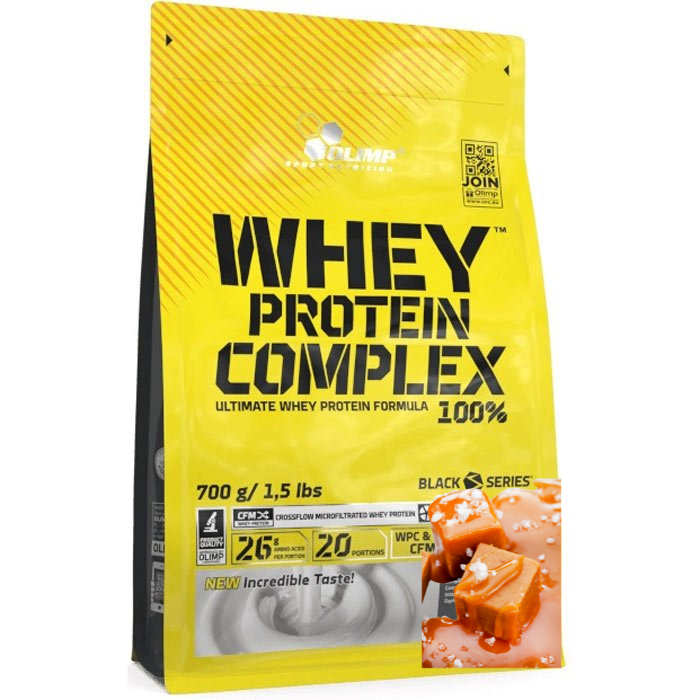 Olimp Whey Protein Complex 100%  odżywka białkowa (Słony Karmel) - 700 g