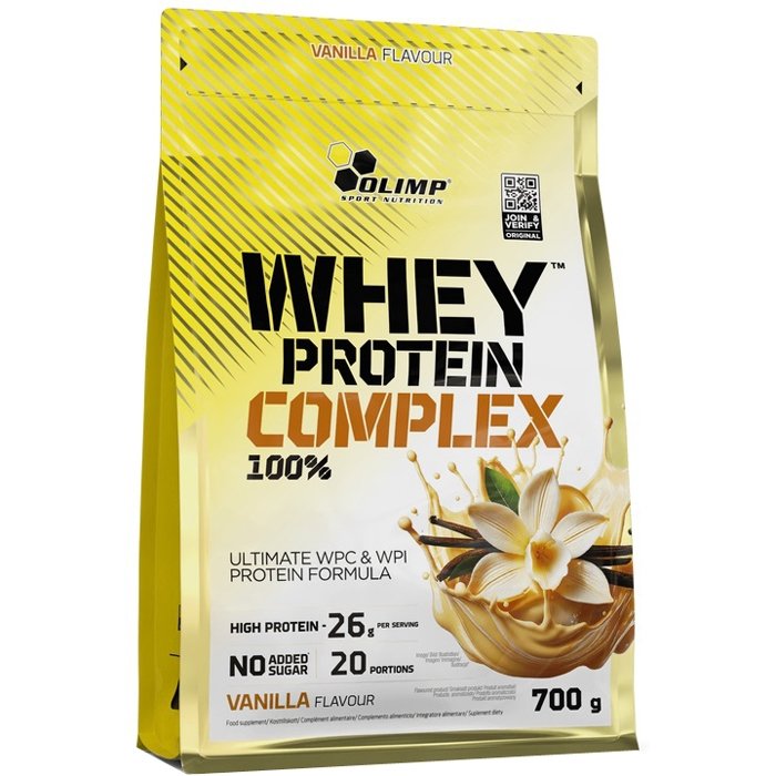 Olimp Whey Protein Complex 100% odżywka białkowa (Wanilia) - 700 g