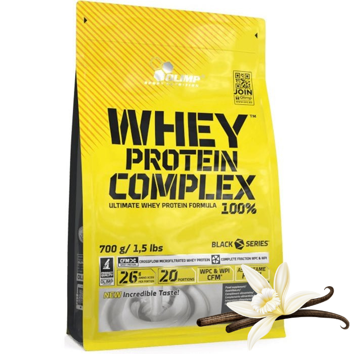 Olimp Whey Protein Complex 100%  odżywka białkowa (Wanilia) - 700 g