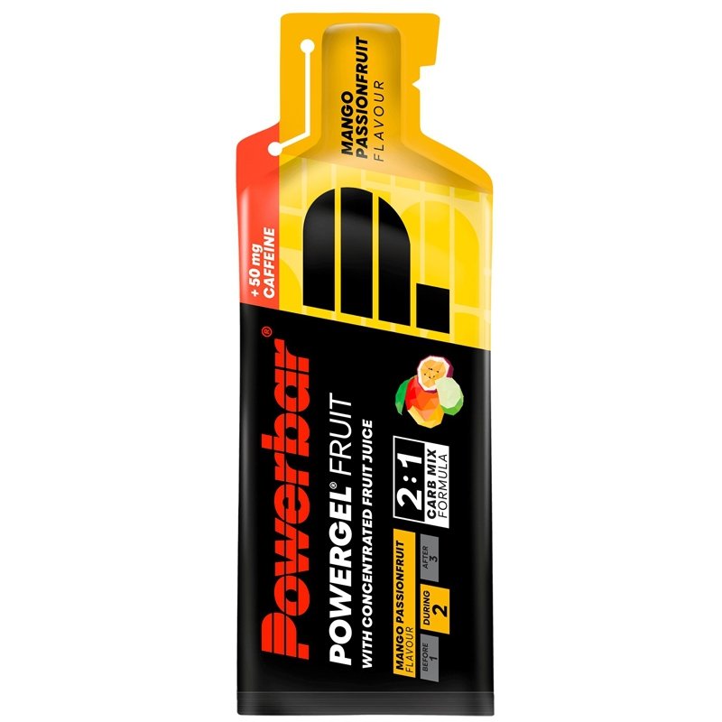 PowerBar PowerGel Fruit żel energetyczny z kofeiną (Mango Marakuja) – 41g