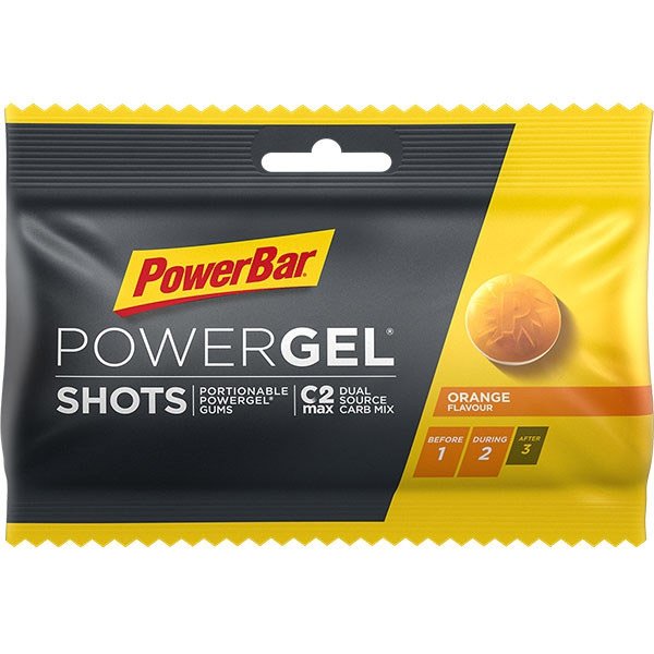 PowerBar PowerGel Shots  żelki energetyczne (Pomarańcza) – 60 g