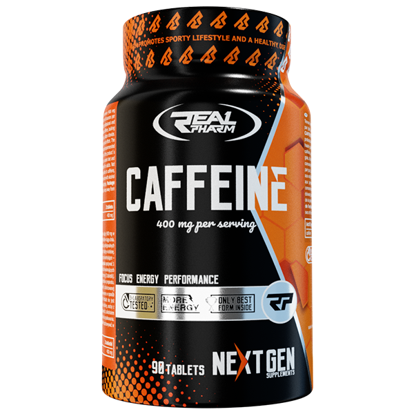 Real Pharm Caffeine kofeina – 90 tabletek