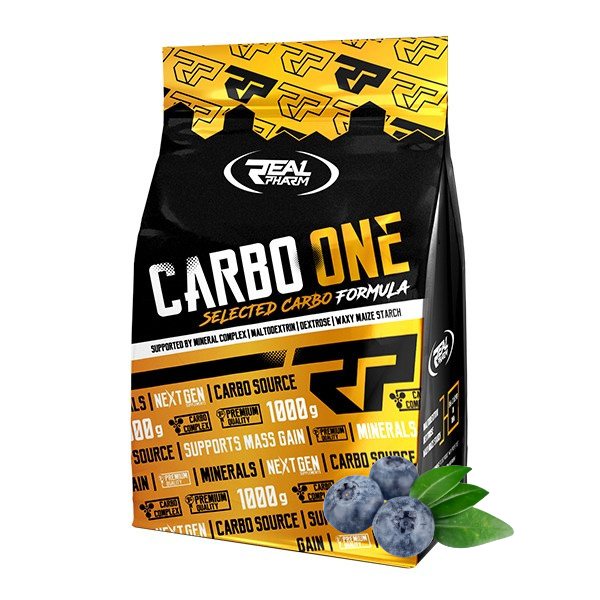 Real Pharm Carbo One napój węglowodanowy (Jagoda) - 1000g