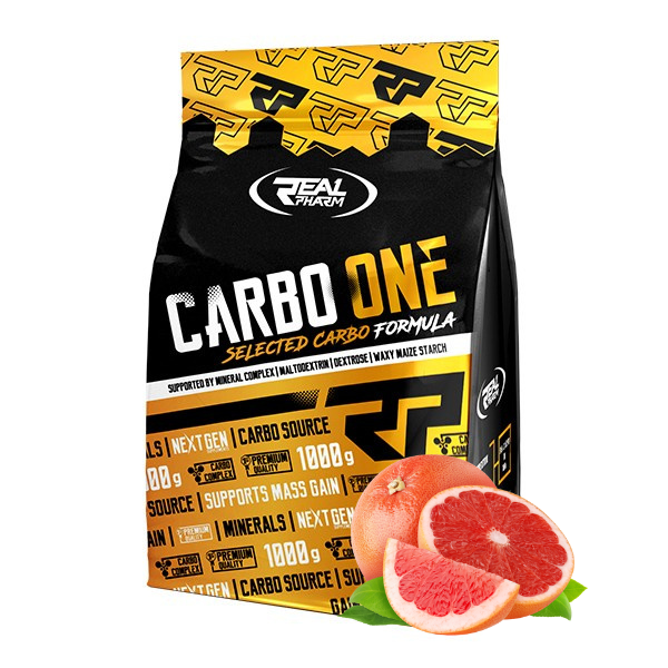 Real Pharm Carbo One napój węglowodanowy (Grejpfrut) - 1000g