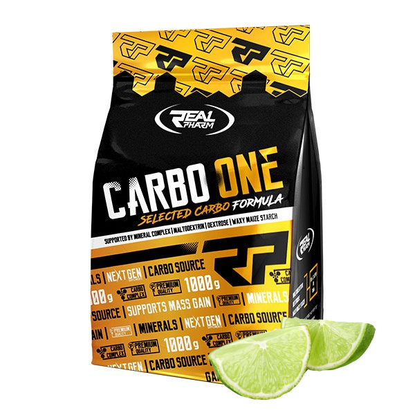 Real Pharm Carbo One napój węglowodanowy (Limonka) - 1000g
