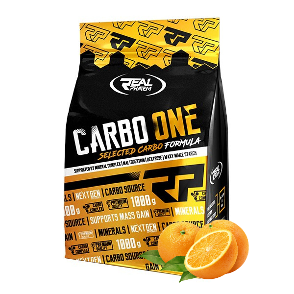 Real Pharm Carbo One napój węglowodanowy (Pomarańcza) - 1000g
