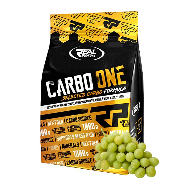 Real Pharm Carbo One napój węglowodanowy (Winogrono) - 1000g