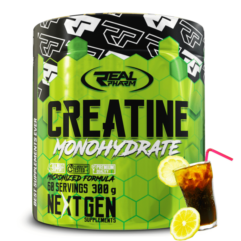 Real Pharm Creatine monohydrat kreatyny (Cola Cytryna) – 300 g