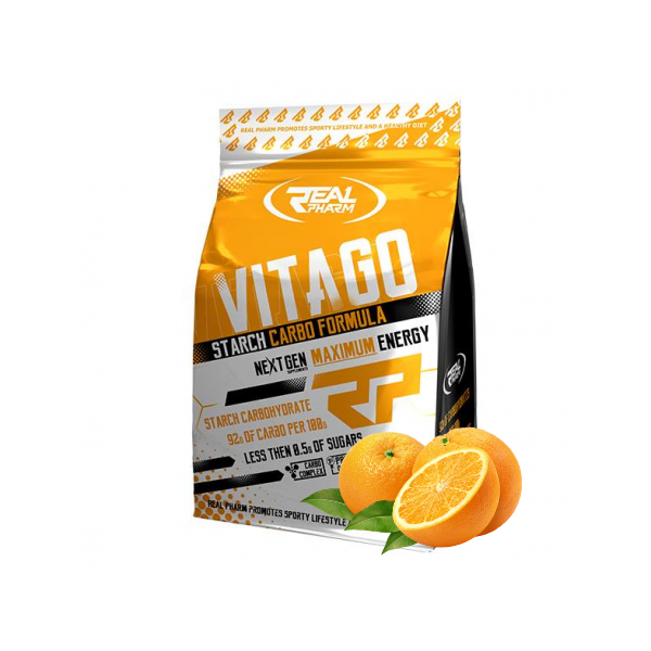 Real Pharm Vita Go napój węglowodanowy (Pomarańcza) - 1000 g