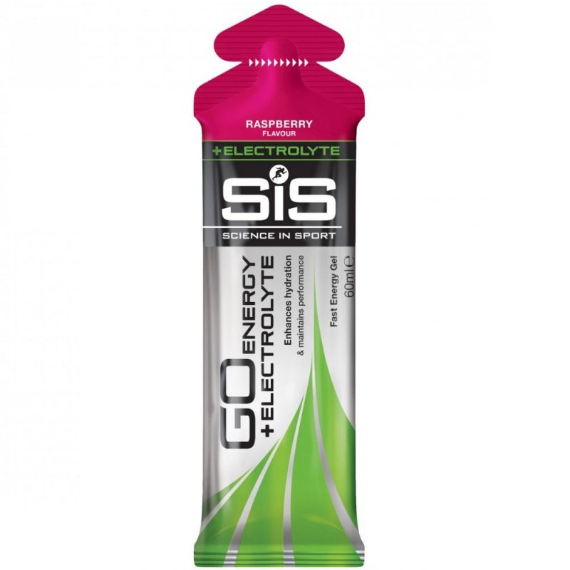 SiS GO Energy + Electrolyte Gel żel energetyczny (Malina) – 60 ml