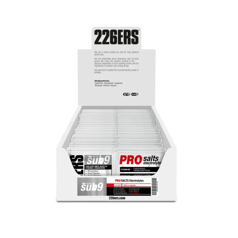 226ERS SUB-9 PRO Salts Electrolytes elektrolity z kofeiną  – 2 kapsułki - obrazek 2