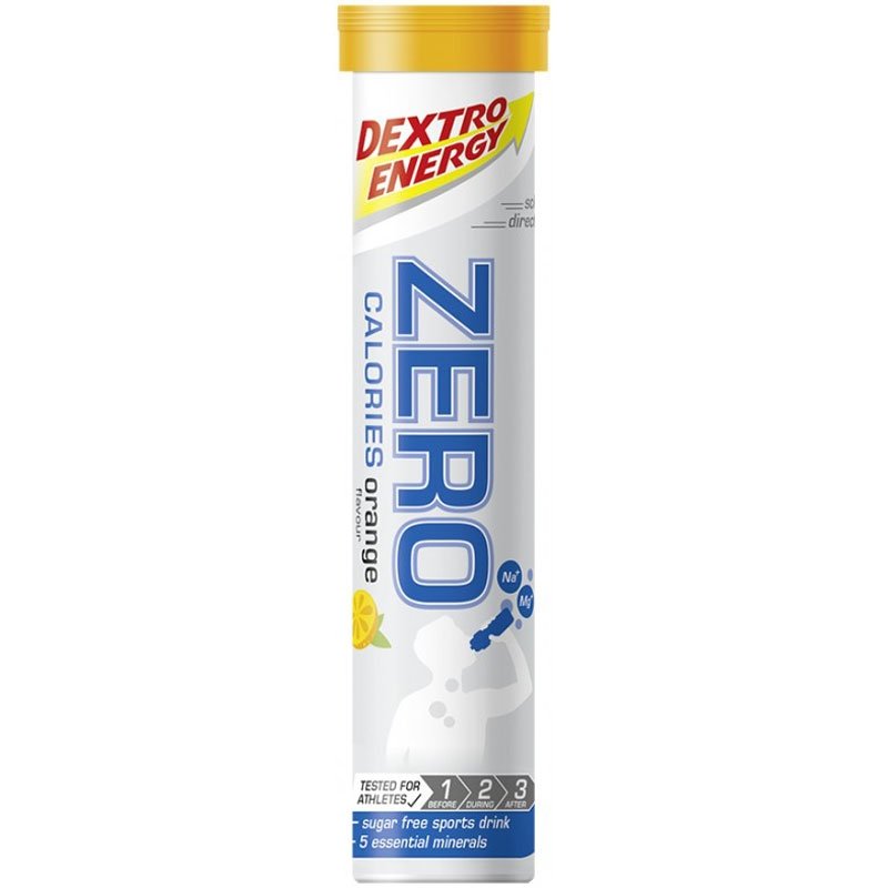 Dextro Energy Zero Calories elektrolity (Pomarańcza) – 20 tabletek