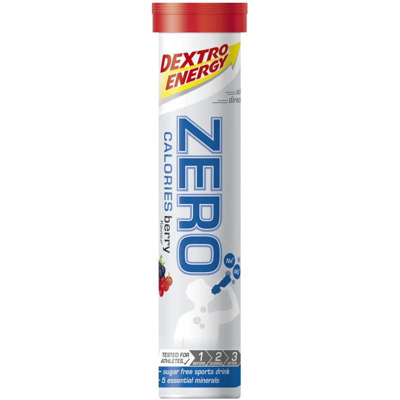 Dextro Energy Zero Calories elektrolity (Berry) – 20 tabletek
