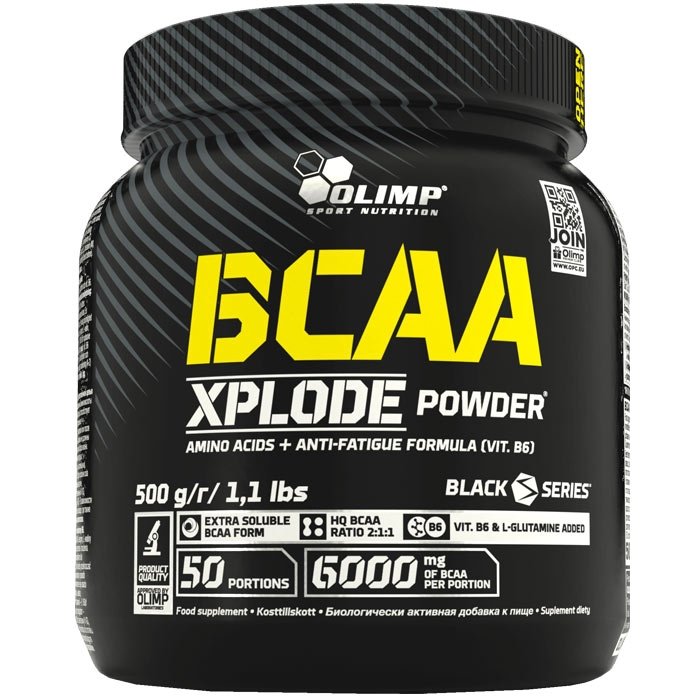 Olimp BCAA Xplode Energy aminokwasy (Cytryna)– 500 g