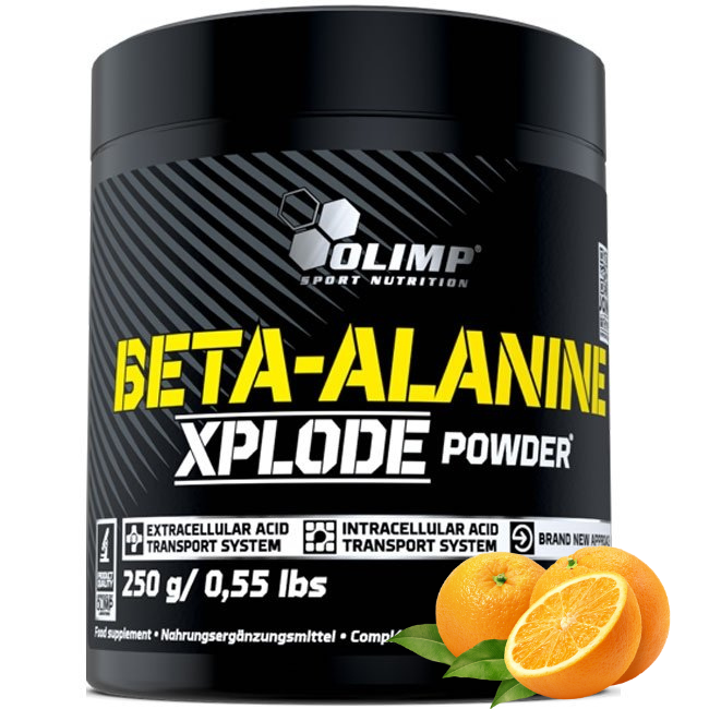 Olimp Beta-Alanine Xplode Powder beta-alanina (Pomarańcza) – 250g
