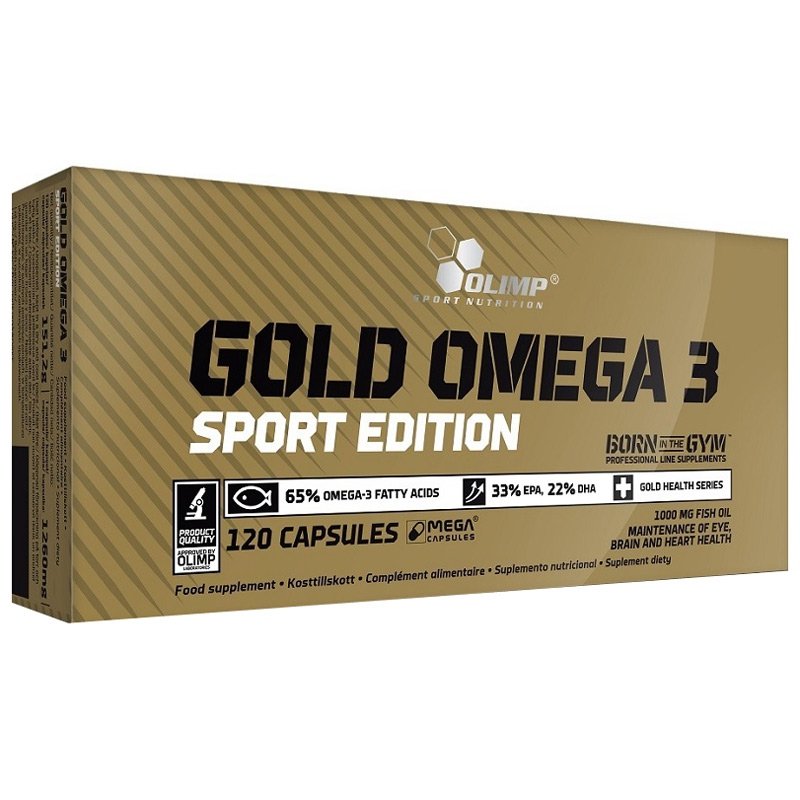 Olimp Gold Omega 3 Sport Edition – 120 kaps.