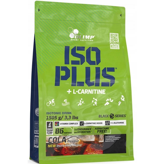 Olimp ISO Plus napój izotoniczny (Cola) – 1,505 kg